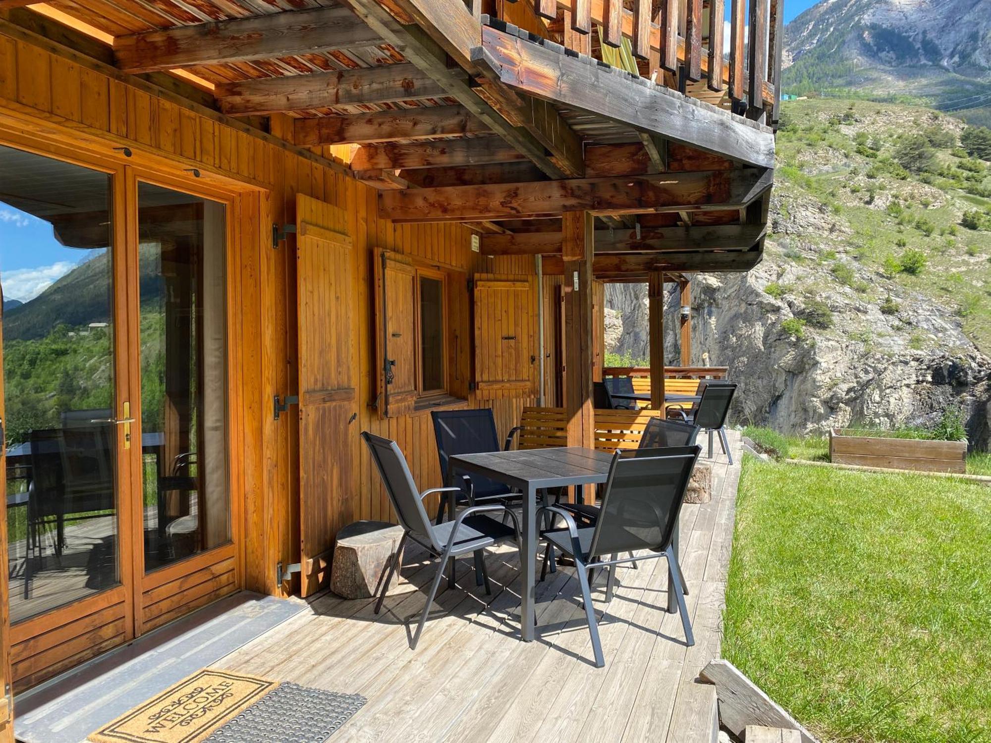 Chalet A Un Endroit Exceptionnel, Alpes, Parc National Des Ecrins Les Vigneaux Zewnętrze zdjęcie